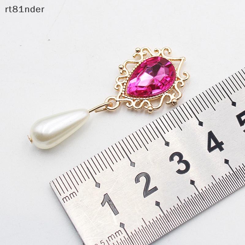 Rt Ghim Cài Áo Bằng Hợp Kim Hình Giọt Nước Và Bông Hoa Sáng Tạo Thời Trang DIY n