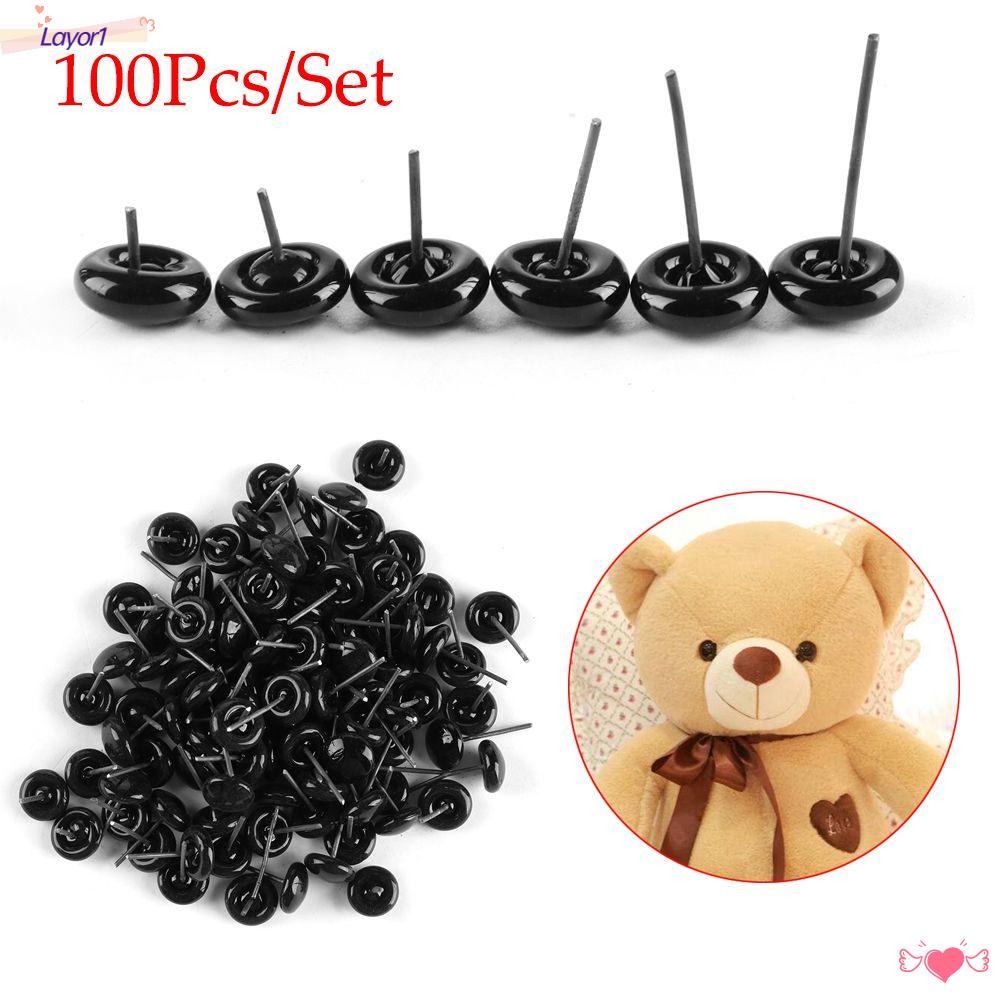 Set 1 / 100 Con Rối Mắt Kính Giả Bằng Nhung Dễ Thương Xinh Xắn