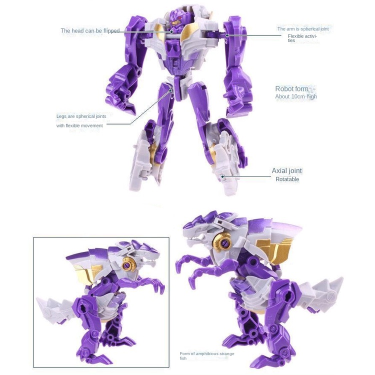 Đồ Chơi Robot Biến Hình Năm Trong Một Cho Bé