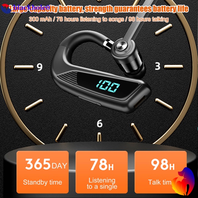 Tai Nghe Bluetooth BH V16 V9 Dùng Để Trả Lời Nói Với Hai Pin Có Màn Hình Kỹ Thuật Số Trái Phải