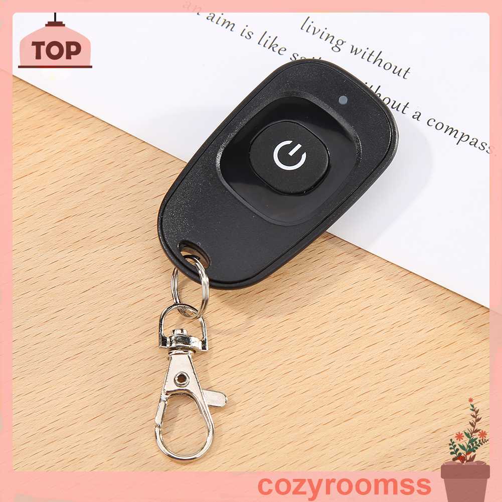 Set Rơ Le 433MHz RF Mini AC 220V 1CH Và Điều Khiển Từ Xa Cho Đèn LED