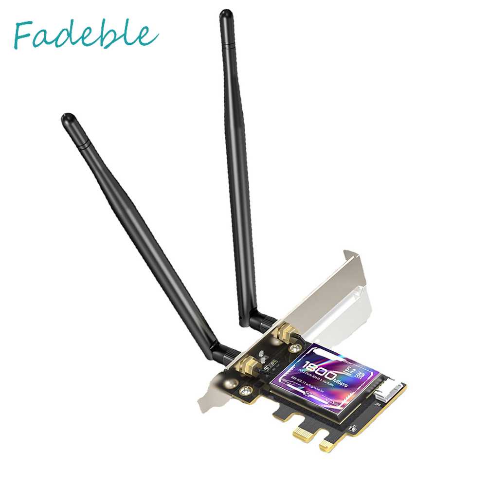 Bộ Chuyển Đổi WiFi 802.11N / G / B / A / AC / AX WIFI6 / Bluetooth 5.2 Cho Windows 10 / 11