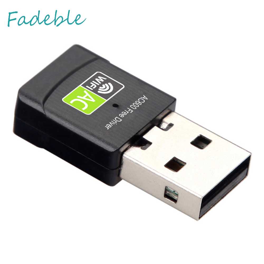 Thẻ Mạng Không Dây USB 600M Băng Tần Kép 2.4GHz 5GHz