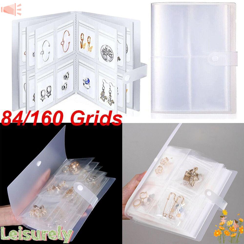 Túi Zip Đựng Trang Sức Bằng Nhựa PVC 84 / 160 Ngăn Chống Oxy Hóa Tiện Dụng