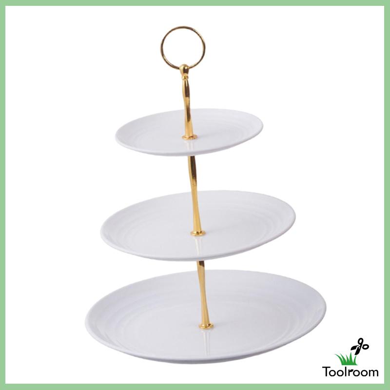 Khay Đựng Bánh 3 Tầng Tiện Dụng Cho Tiệc Sinh Nhật