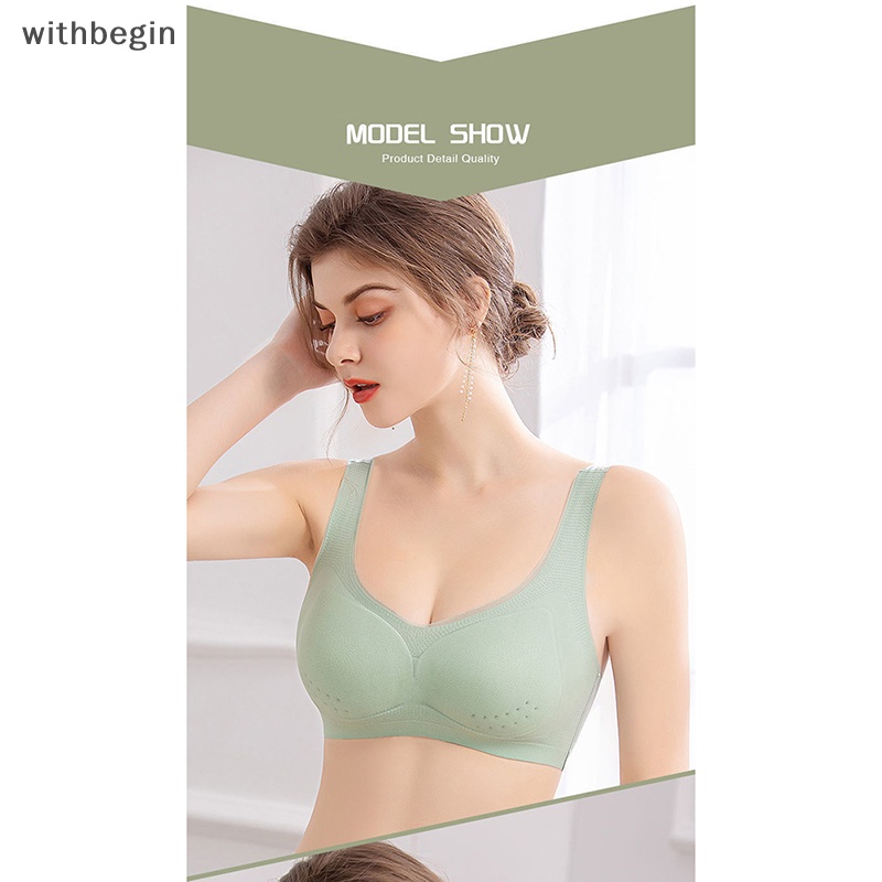 1 Áo Lót Lụa Lạnh Siêu Mỏng Không Lộ Lưng Thời Trang Mùa Hè