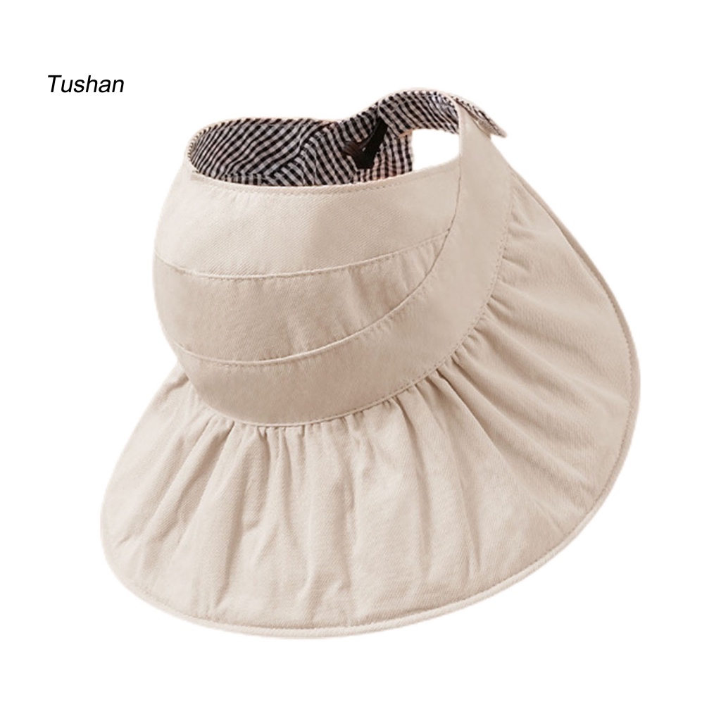 Mũ Bucket Vành Rộng Chống Tia UV Có Thể Gấp Gọn Tiện Dụng Mang Theo Du Lịch Cho Bé