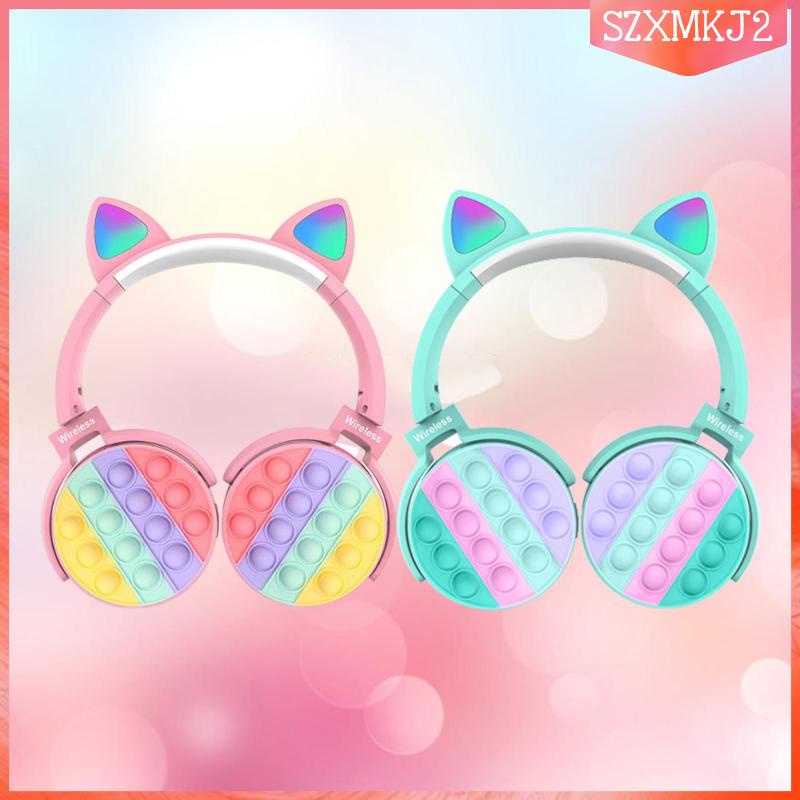 Tai Nghe Chụp Tai Thiết Kế Thoải Mái Dễ Thương Cho PC Zxmkj2