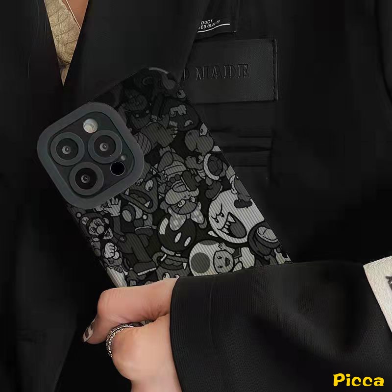 Ốp Điện Thoại Silicon Họa Tiết Tranh Sơn Dầu Cho IPhone XR 11 13 14 12 Pro Max 7 8 Plus X XS Max