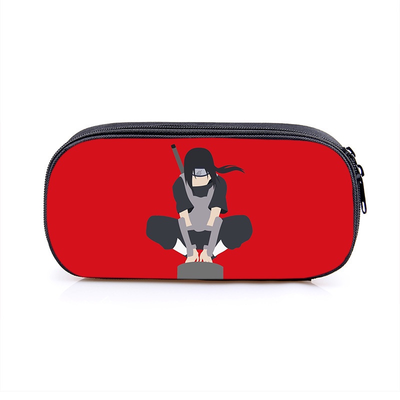 Túi Đựng Bút Chì Sức Chứa Lớn Họa Tiết Hoạt Hình NARUTO Uzumaki Cho Học Sinh