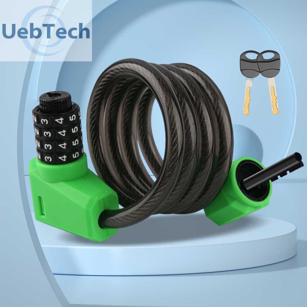 Dây Xích Khóa Xe Đạp / Xe Máy / Thuyền Kayak Có Mật Khẩu 1.2M