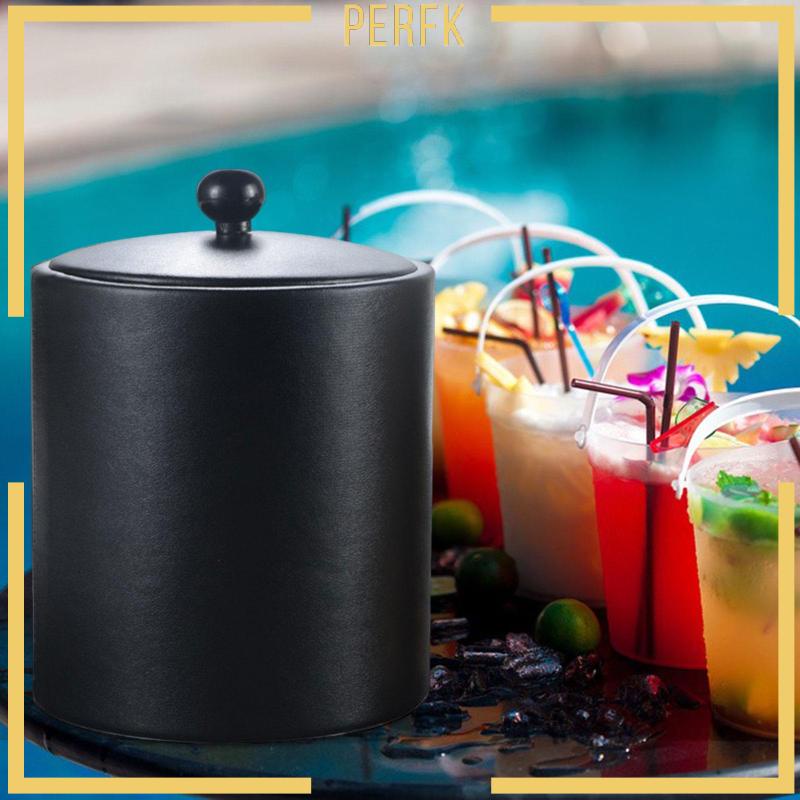 Xô Đựng Đá Có Nắp Cách Nhiệt Dùng Cho Tiệc Cocktail