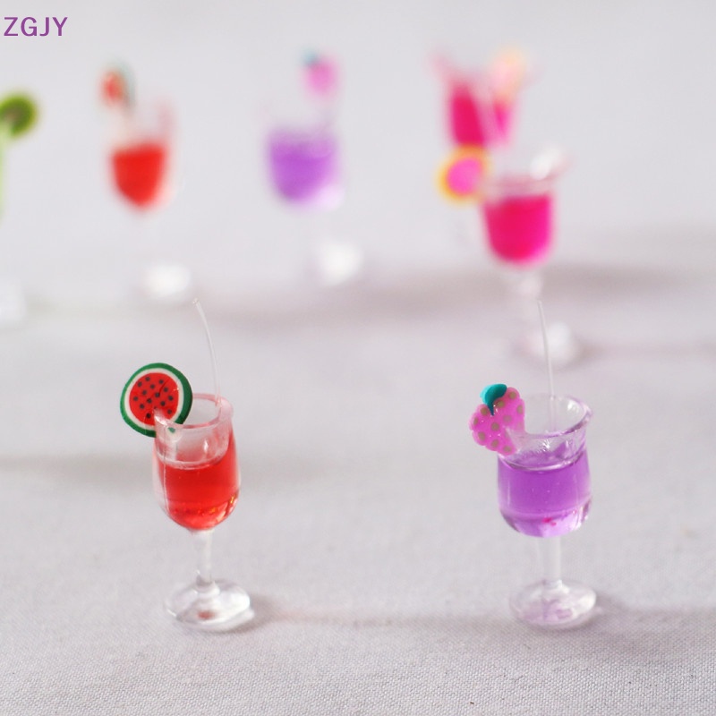 Set 4 Ly Nước Mini 1: 6 Cho Nhà Búp Bê Mới