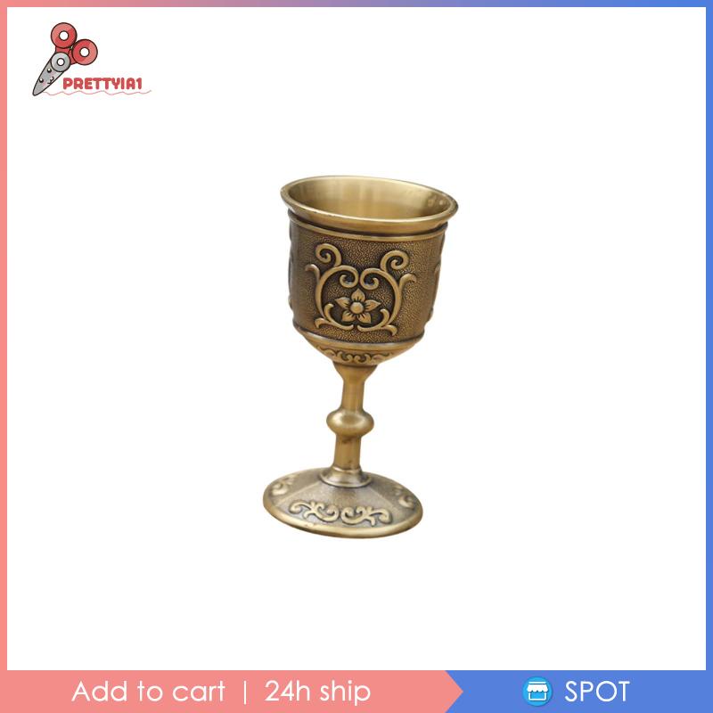 [Prettyia1] Cốc Uống Nước Hợp Kim Phong Cách Cổ Điển Cho Đám Cưới Kỷ Niệm