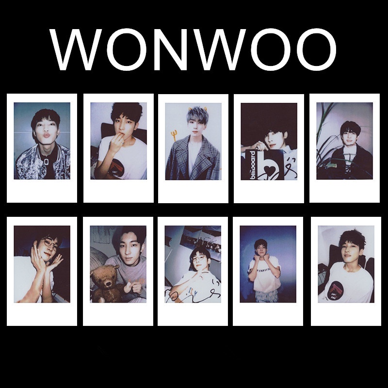 Set 10 Tấm Ảnh Lomo Card Nhóm Nhạc SEVENTEEN
