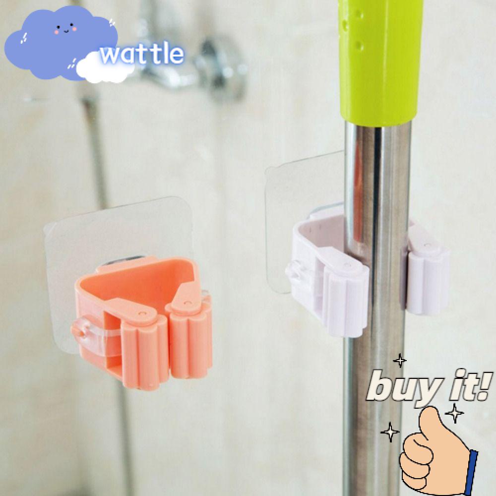 Bộ 4 Giá Đỡ Cây Lau Nhà Tự Dính Đa Năng Tiện Dụng Cho Nhà Bếp