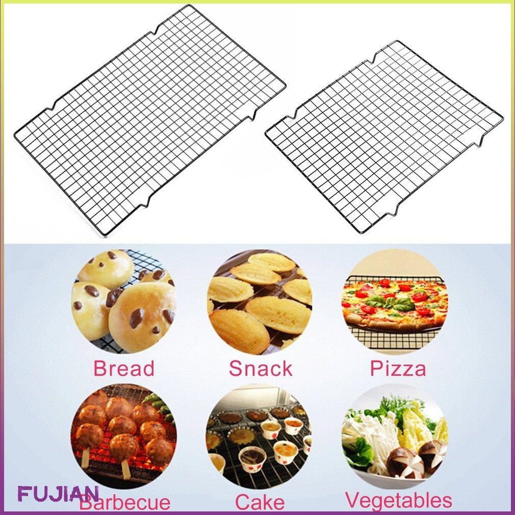 Home Kitchen Baking Accessories Easy Clean Nonstick Cooling Rack Mesh Grid Cookie Biscuit Cake Drying Stand