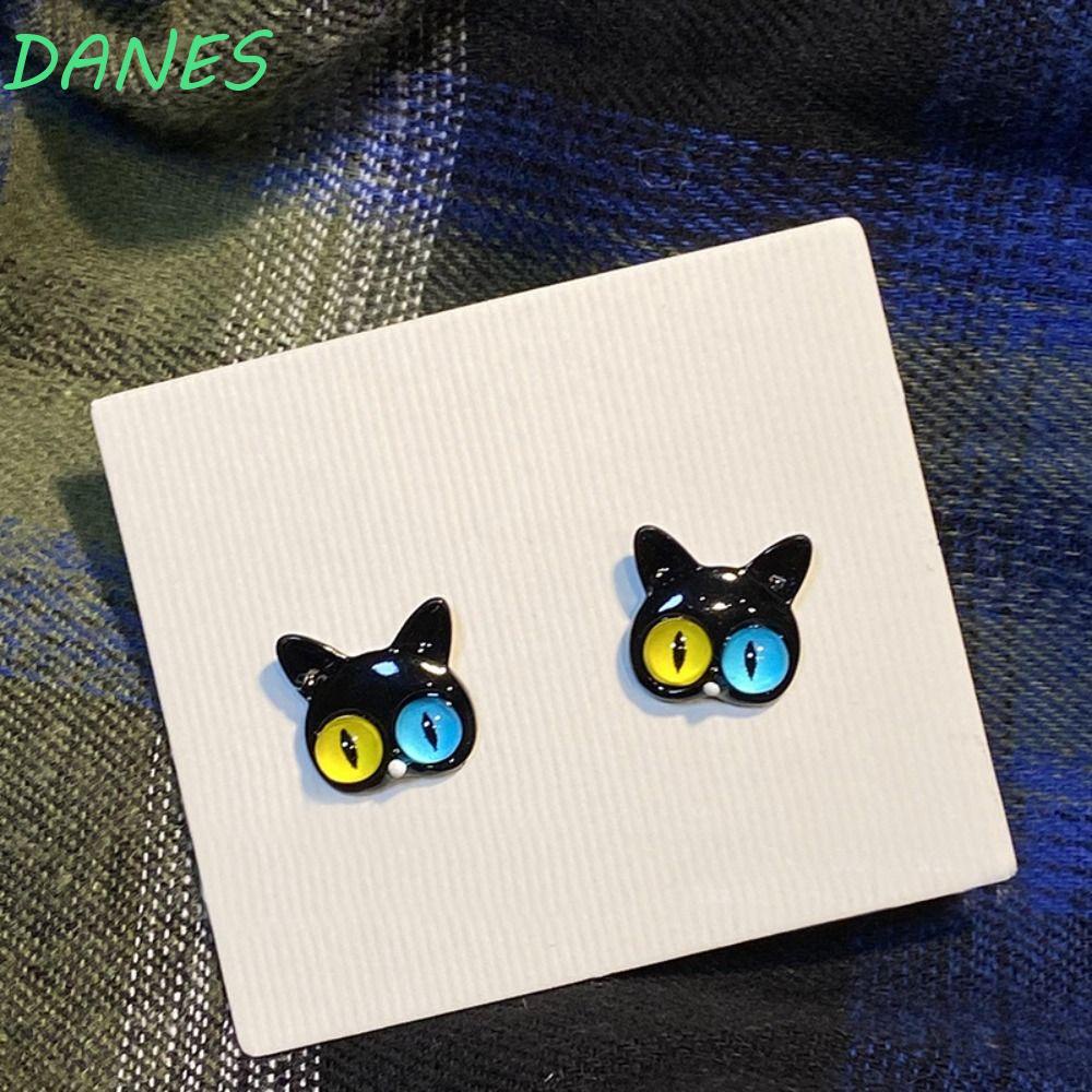 Bộ Vòng cổ + Bông Tai Y2K Màu Đen Phong Cách Hàn Quốc Cổ Điển Tinh Tế Thời Trang