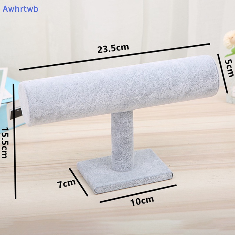 Giá Đỡ Trưng Bày Trang Sức Hình Chữ T Bằng Nhung Cao Cấp Mới