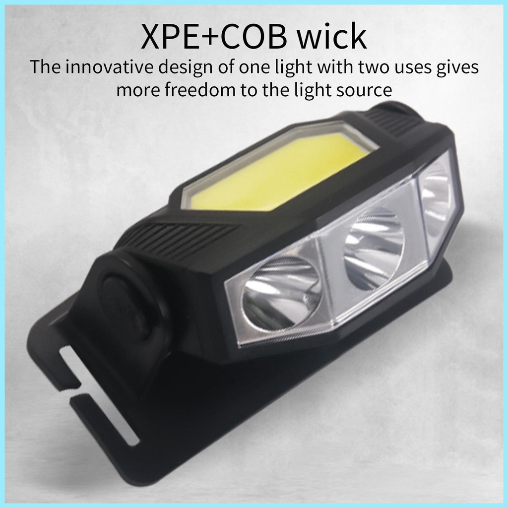 Đèn Pha LED Đeo Đầu Độ Sáng Cao Có Thể Sạc Lại Bằng Cổng USB Chống Nước Cho tdevn