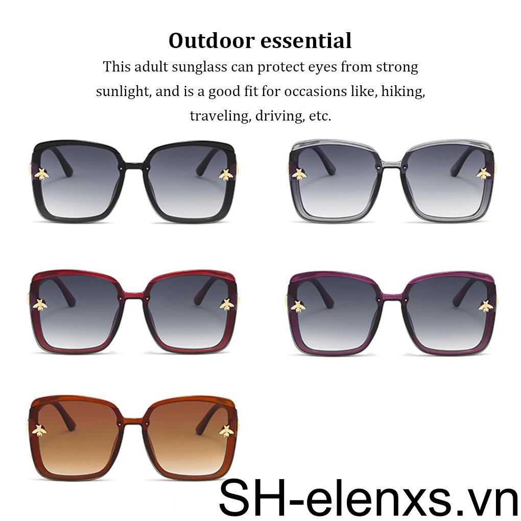 Kính Mát Gọng Chữ Nhật Phong Cách Retro Thời Trang Cho Nữ