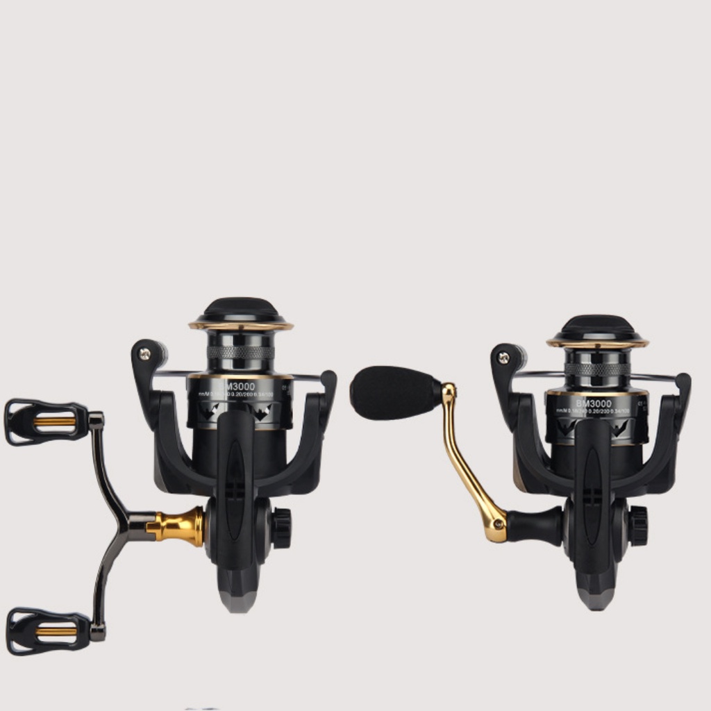 Tay Quay Máy Câu Cá CNC Bằng Kim Loại Phù Hợp Cho Dòng Máy 1000-4000