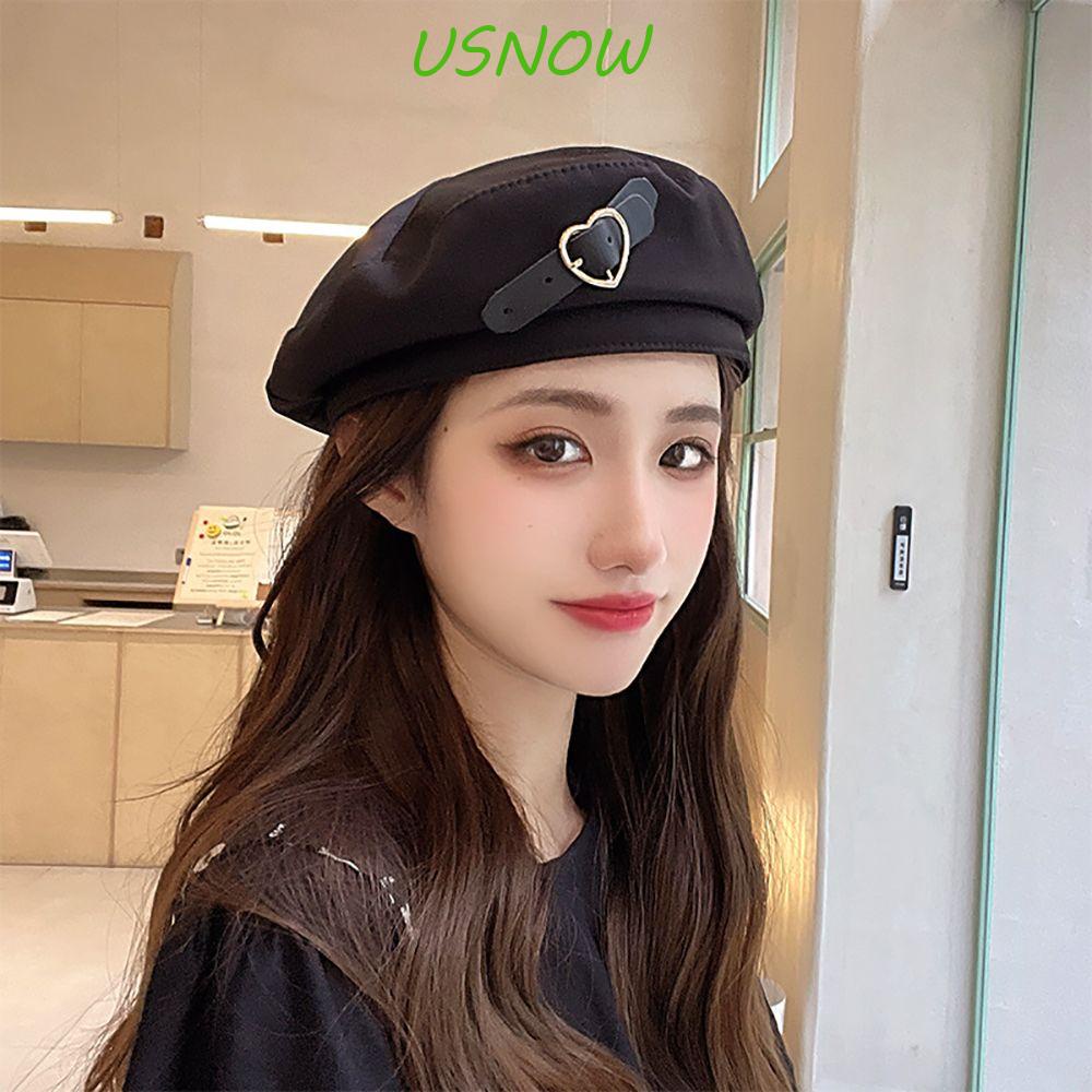 Nón Beret Giữ Ấm Mùa Thu Đông Phong Cách Hàn Quốc Cho Nữ