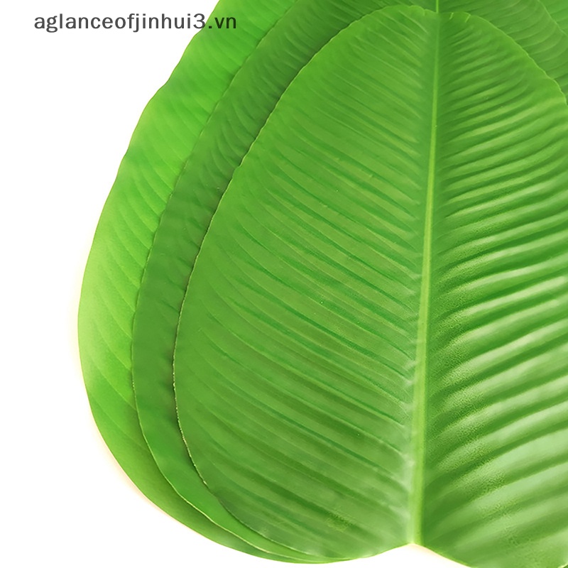 Thảm Trải Bàn Chống Thấm Nước Họa Tiết Lá Cây Nhiệt Đới Trang Trí Nhà Cửa