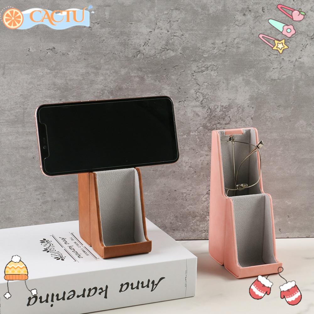 CACTU Hộp Đựng Kính Chất Liệu Da PU Nhiều Màu