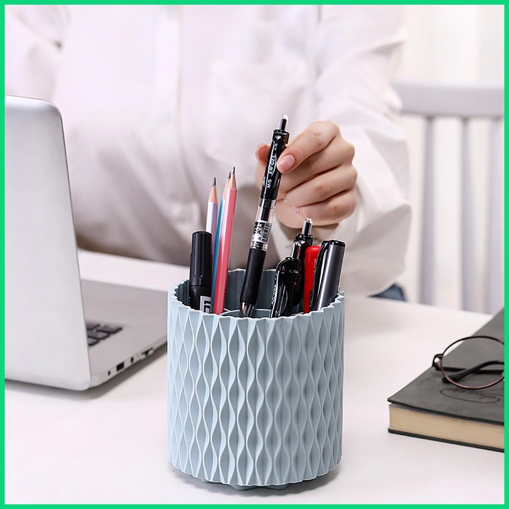 Giá Đỡ Bút Chì Màu Xoay 360 Độ Để Bàn Tiện Dụng Máy Câu Cá jiwvn Chất Lượng Cao