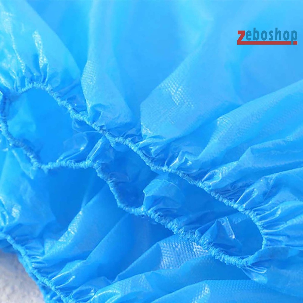 Zeboshop 200 Vỏ Bọc Giày Đi Mưa Chống Nước Dùng Một Lần Co Giãn