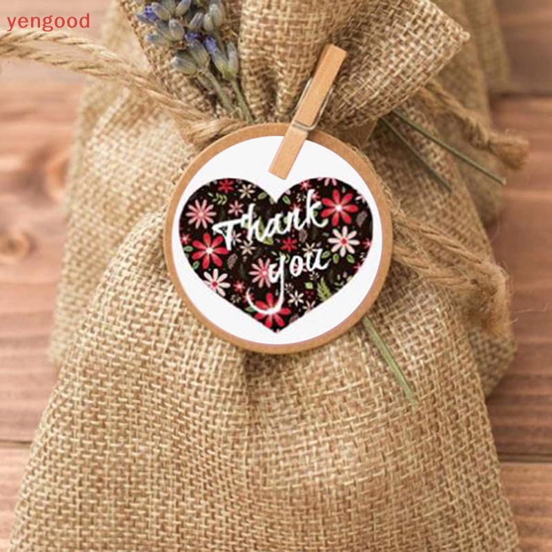 Cuộn 500 Miếng Dán Trang Trí Hình Trái Tim Dễ Thương