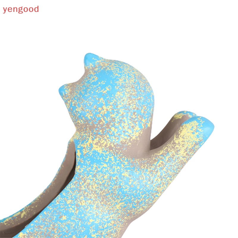 1 Chậu Hoa Sứ Hình Mèo Hoạt Hình Đáng Yêu