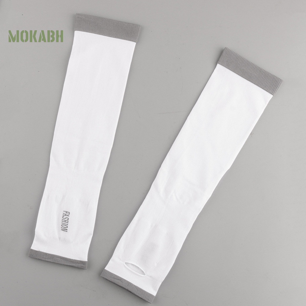 1 Cặp Ống Tay Áo Bằng Spandex Spandex Siêu Mềm Chống Tia UV Cho Nam Và Nữ