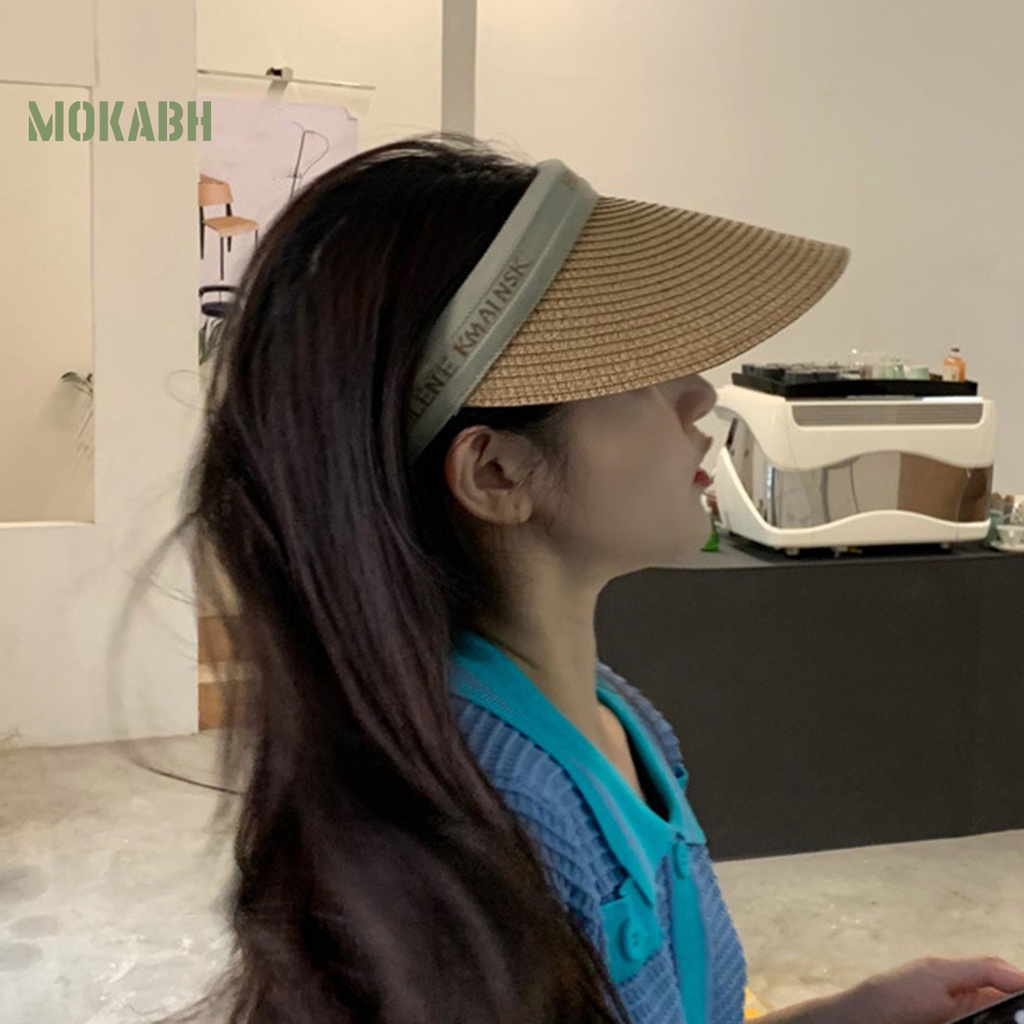 Mũ Lưỡi Trai Hở Chóp Chống Nắng Chống Tia UV Chống Rơi Bền Bỉ Thời Trang Mùa Hè