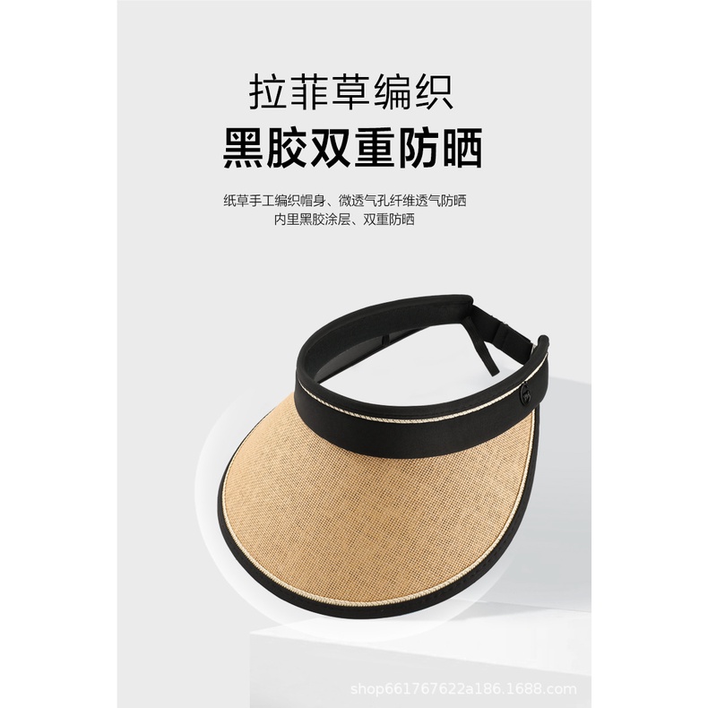 Mũ Cói Rộng Vành Chống Tia UV Thời Trang Cho Nữ