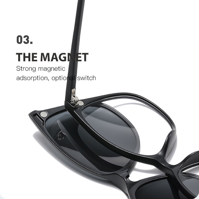 VIENDO Kính Mát Mắt Mèo Dạng Kẹp 2 Trong 1 Chống Tia UV400 Thời Trang Cho Nam Và Nữ Thích hợp cho đi xe đạp/ngoài trời/thể thao/lái(có thể cắt cận thị ống kính)