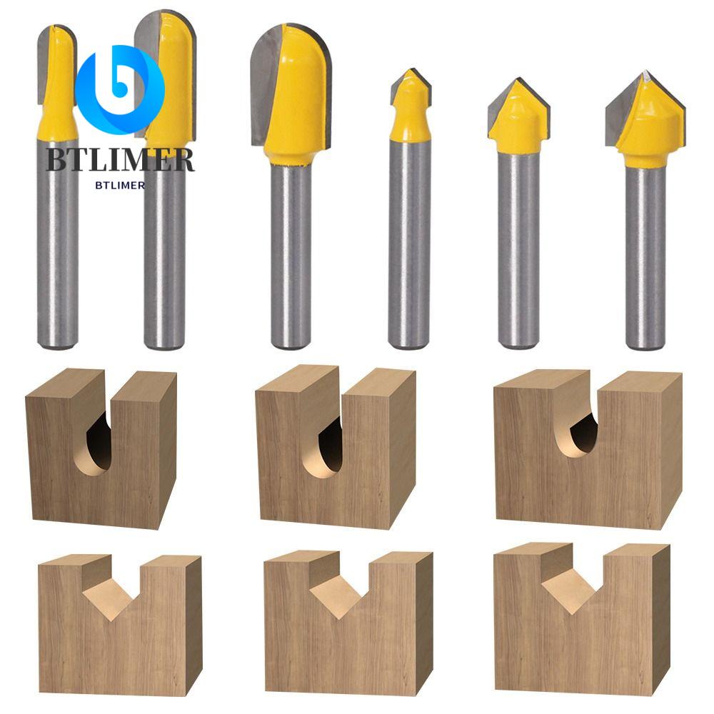 Mũi Khoan Định Tuyến 6.35mm Chuyên Dụng Cho Thợ Mộc