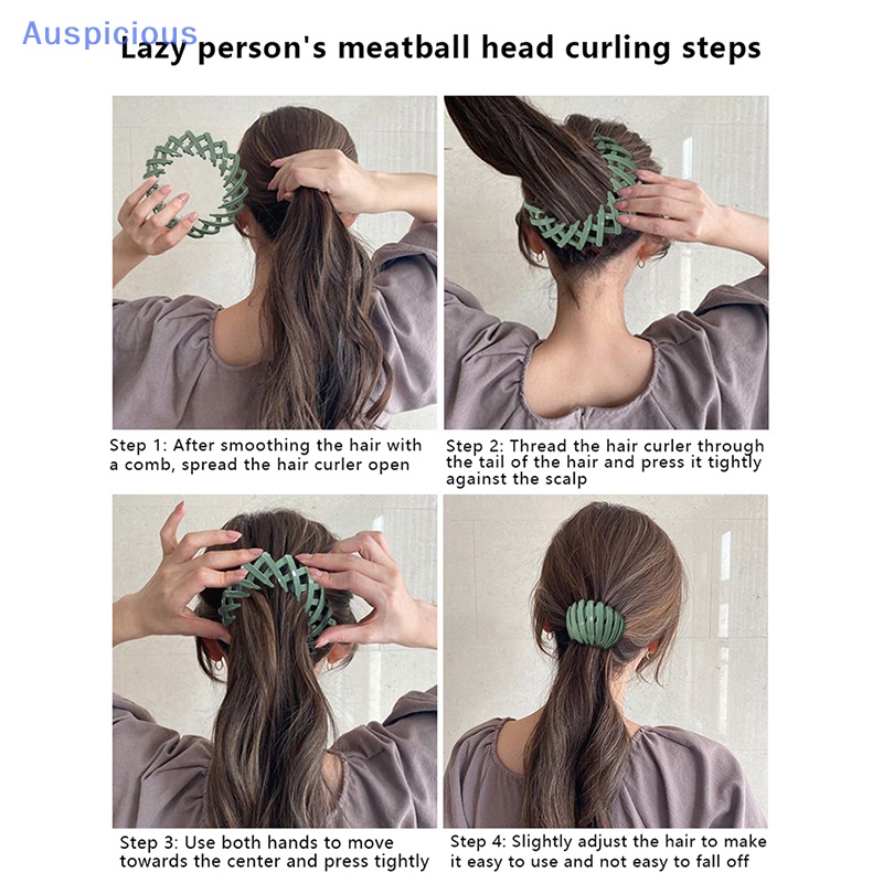 Kẹp Tóc Đuôi Ngựa Hình Tổ Chim Đơn Giản Cho Nữ