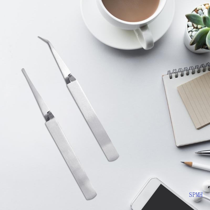 Nhíp Đầu Thẳng Cong Siêu Nhẹ Chuyên Dụng Cho Thợ Hàn Làm Trang Sức DIY