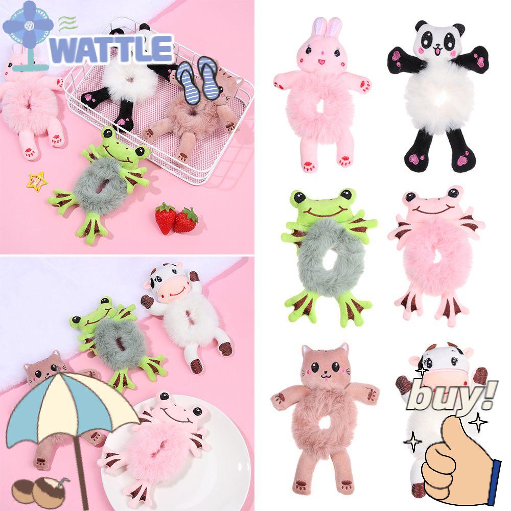 Dây Cột Tóc Đuôi Ngựa Co Giãn Hình Động Vật Thiết Kế Mới Thời Trang