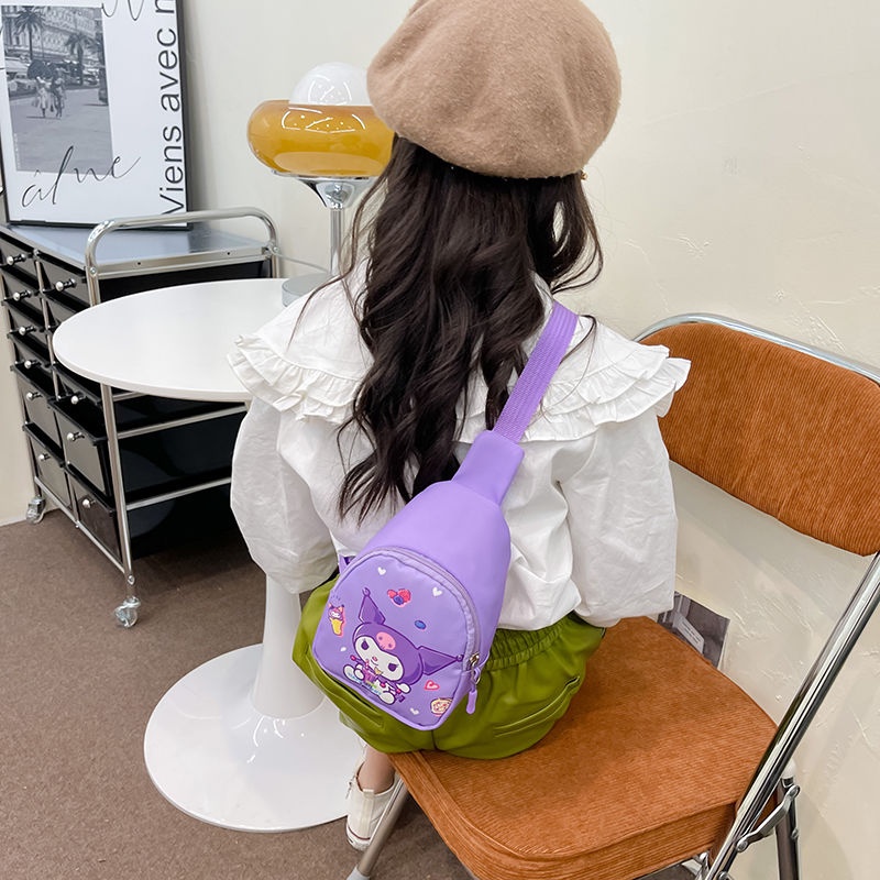 Túi Đeo Chéo Ngực Thiết Kế Nhỏ Nhắn Thời Trang Xinh Xắn Dành Cho Bé Mẫu Giáo