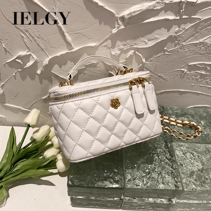 Túi Đeo Chéo Dây Xích Đính Đá Kim Cương Thời Trang Dành Cho Nữ