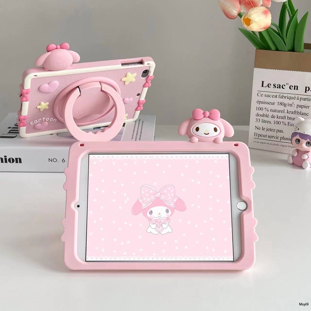 Ốp Máy Tính Bảng Silicon Họa Tiết Melody Cho IPad10.2 Ipad10th 10.9 Mini6 Ipad Air1 / 2 Air4 / 5 Pro11 Ipad Gen5