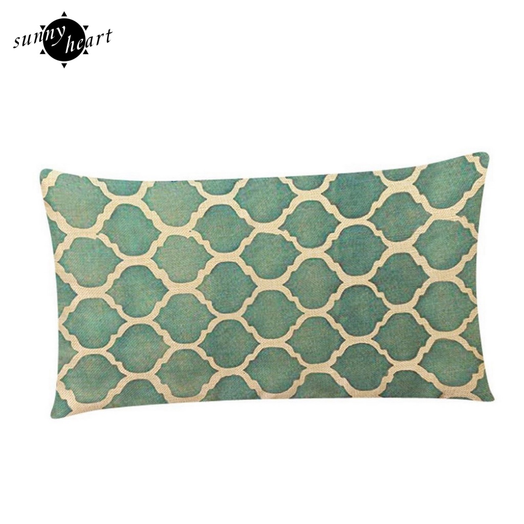 Vỏ Gối Vuông 30 * 50Cm Họa Tiết Độc Đáo Trang Trí Nội Thất