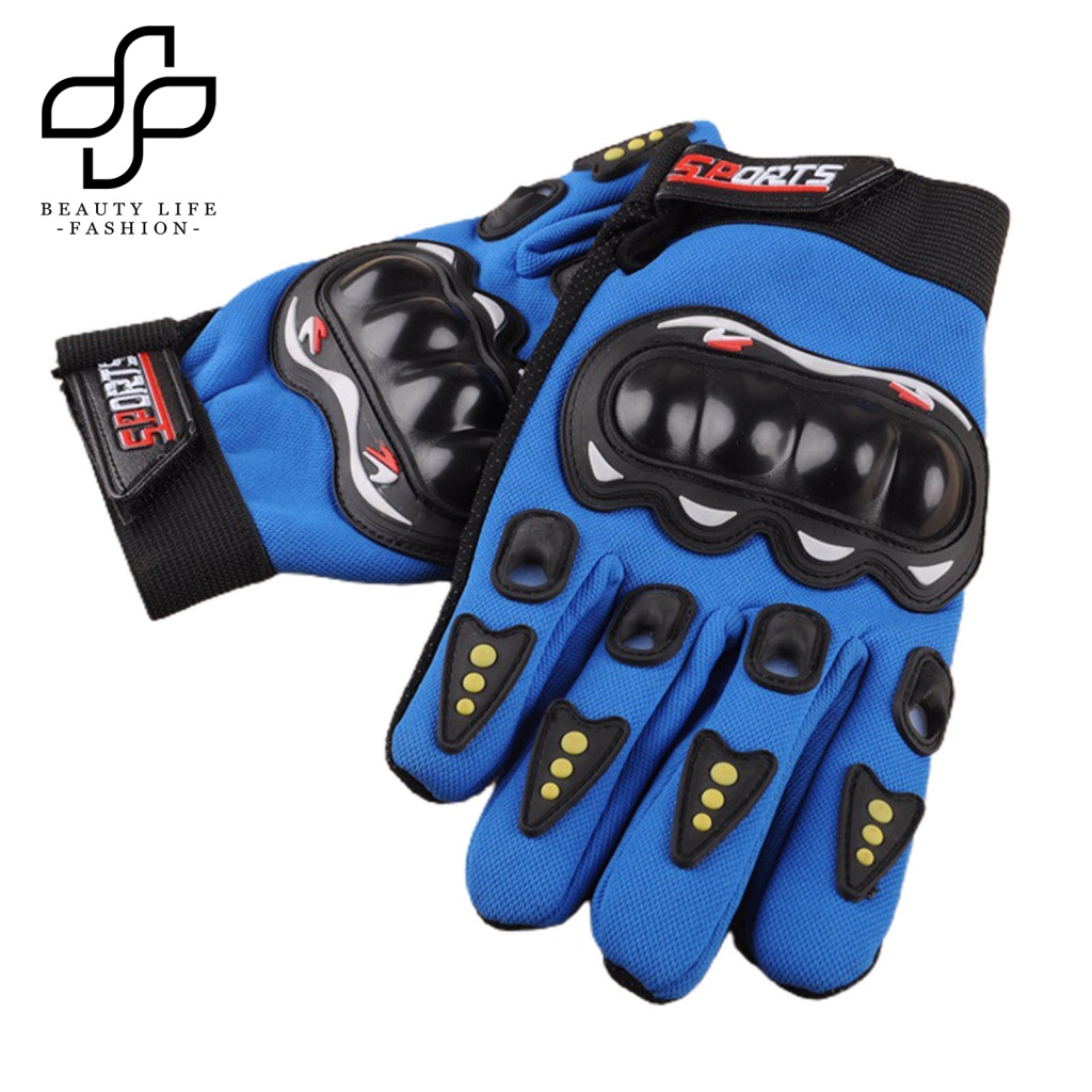 Găng Tay Xe Đạp Leo Núi Bảo Vệ Ngón Tay Vỏ Cứng Chống Sốc