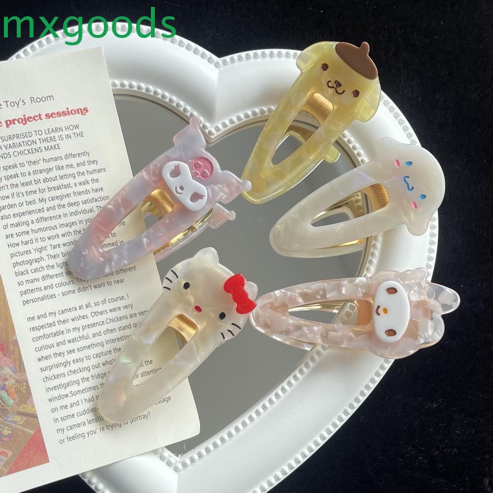 Kẹp Tóc Hình Giọt Nước / Mèo / Cún Kulomi Cá Tính Thanh Lịch Cho Nữ