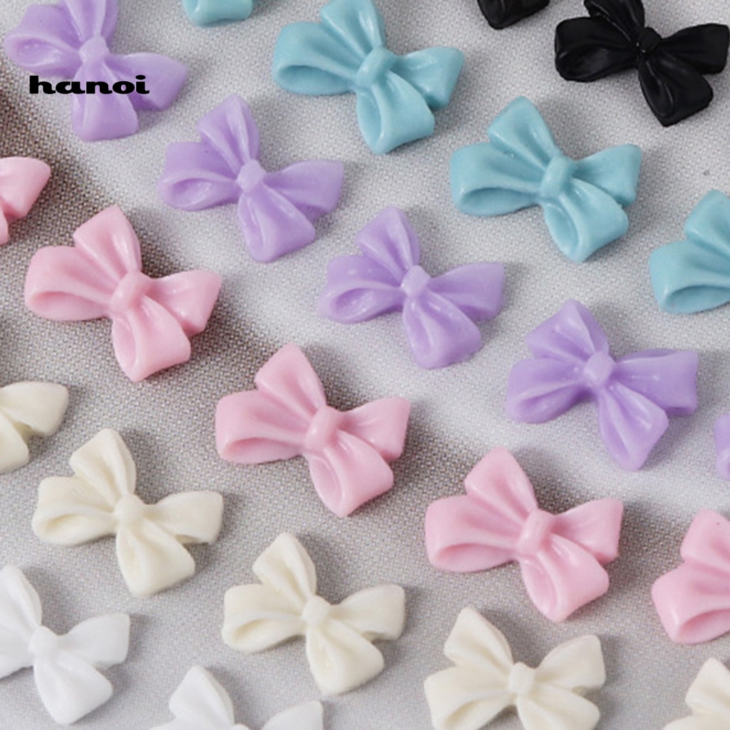 Set 50 Phụ Kiện Trang Trí Móng Tay Nghệ Thuật Chống Rơi Không Phai Màu DIY