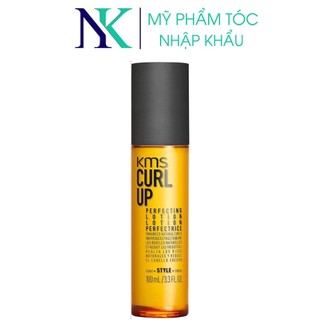 Sữa tạo kiểu tóc uốn xoăn kms curl up lotion 100ml