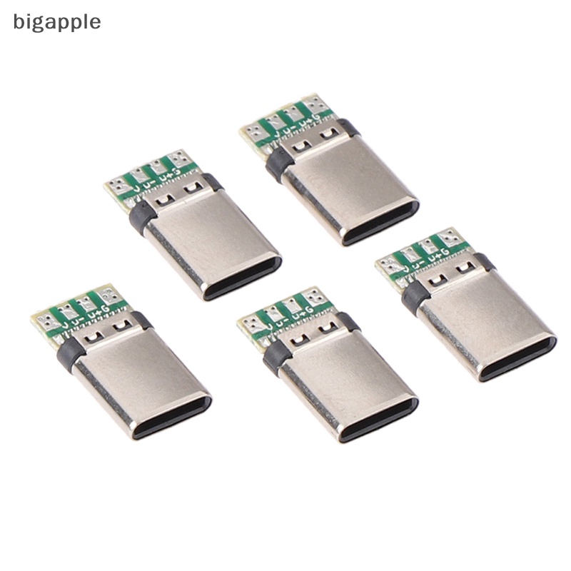 Set 5 Phích Cắm USB 3.1 Type C Chuyên Dụng Cho Máy Tính DIY